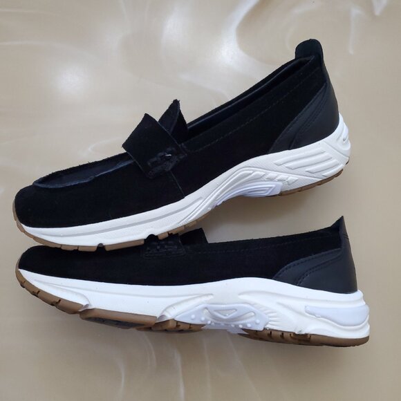 Vionic Women's 23Walk Roam Loafer in Black Suede Size 6 - Picture 6 of 12